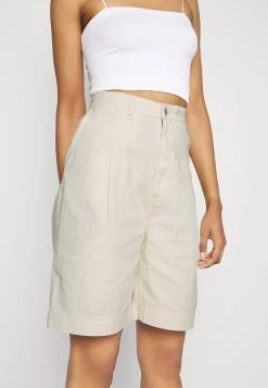 Monki Damen NANETTE - Jeans Shorts - White Light -Monki Verkäufe 2022 18b044e6ce6b4f5fadcae231c3310924