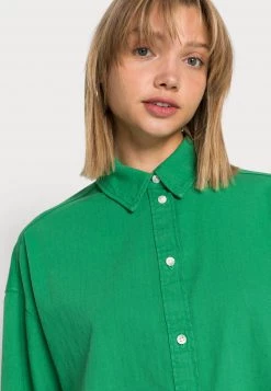Monki Hemdbluse - Green Medium | Damen -Monki Verkäufe 2022 19894f8e5e32444aa5ed5449f1b259df