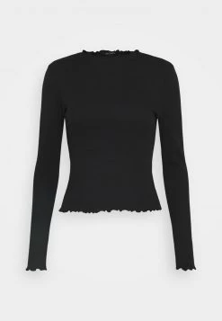 Monki Langarmshirt - Black | Damen -Monki Verkäufe 2022 1a448e62ff51478bb2d9d7764f0c1d77
