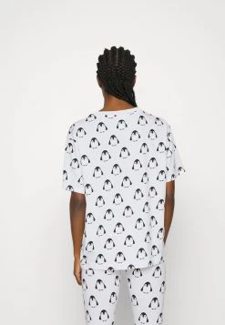 Monki Damen T-Shirt Print - White -Monki Verkäufe 2022 1ab1ec327ed4462ca055d898449d7acb