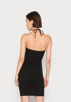 Monki Damen Jerseykleid - Black Dark -Monki Verkäufe 2022 1ade8eeb19ee422e897327bdffe022e2