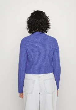 Monki Strickpullover - Blue Medium | Damen -Monki Verkäufe 2022 1cbae5b56f4749dc82a17fa4f595da3f
