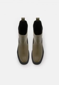Monki STINA BOOT VEGAN - Plateaustiefel - Green Dark Oliv | Damen -Monki Verkäufe 2022 1cd0185759d645bf8cea9d824c5d7a32