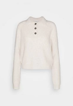 Monki Damen Strickpullover - White Dusty Light Unique -Monki Verkäufe 2022 1e444545ed6d49179e67bc512aec28b0