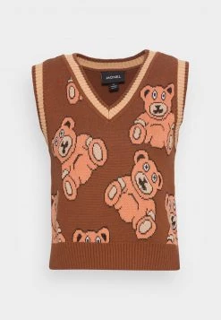 Monki Damen Strickpullover - Many Teddybears -Monki Verkäufe 2022 1f40459647094b63b72c02d3b64b623b
