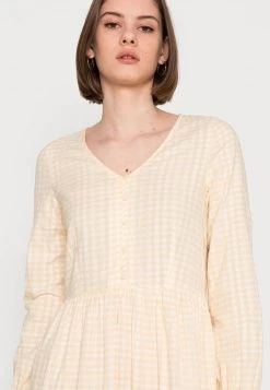 Monki Damen Freizeitkleid - Yellow Gingham -Monki Verkäufe 2022 2043bc89a1d14c8f9f1191ca9930597e