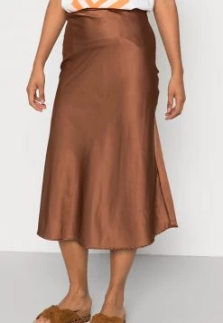 Monki A-Linien-Rock - Brown Medium Dusty | Damen -Monki Verkäufe 2022 2060daad1dd64442836f6e79aff748fc