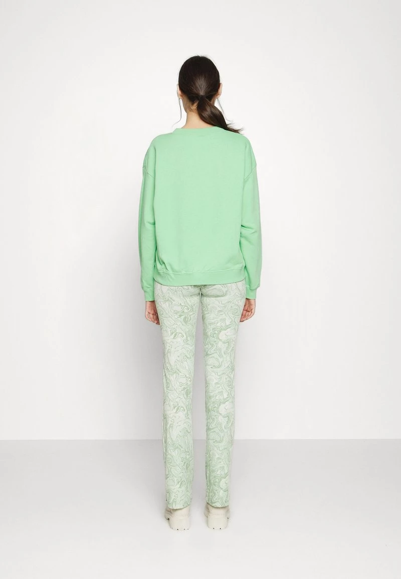 Monki Sweatshirt - Green | Damen 3 Monki Sweatshirt - Green | Damen – Bild 3