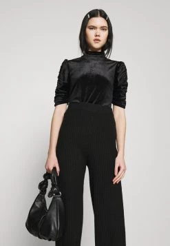 Monki Damen NARIN TOP - Langarmshirt - Black -Monki Verkäufe 2022 21df12ef75634ff7b1672bf18c1aad79