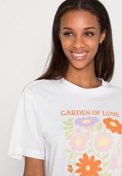 Monki Damen T-Shirt Print - Gardenlove -Monki Verkäufe 2022 225ea52f31cb4b708afafe390bf1844e