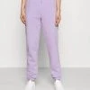Monki Damen Jogginghose - Lilac Purple Medium Dusty