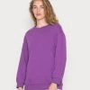 Monki Sweatshirt - Lilac Purple Bright | Damen