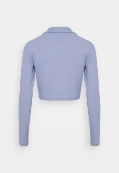 Monki Damen Langarmshirt - Blue -Monki Verkäufe 2022 23c32f41b8fe46ff9f1cce1c8eaca3d8