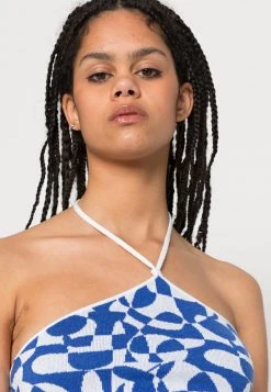 Monki Damen Top - Blue -Monki Verkäufe 2022 2514fbb4db694a23a59a189a1942a1c9