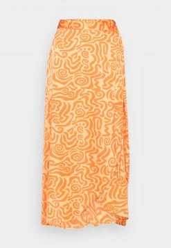 Monki A-Linien-Rock - Orange Light | Damen -Monki Verkäufe 2022 258febffed8643558e92559c011c5539