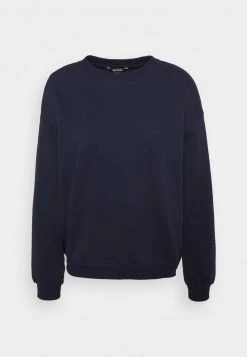 Monki Damen Sweatshirt - Navy -Monki Verkäufe 2022 26183a5ad09c47d5af8208f783e8f375