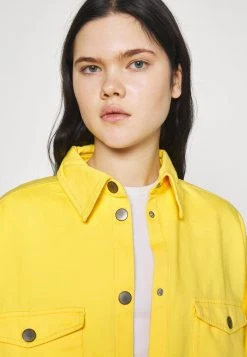Monki Damen Leichte Jacke - Yellow -Monki Verkäufe 2022 268287f2fc6d407a99a710f5f1a7b0d3