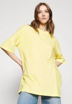 Monki Damen T-Shirt Print - Yellow -Monki Verkäufe 2022 27caee63aa414caca3c5b0acbc8d8c54