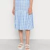 Monki A-Linien-Rock - Big Gingham | Damen