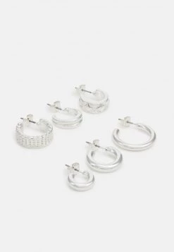 Monki Damen KAJSA EARRINGS 6 PACK - Ohrringe - Silver-coloured -Monki Verkäufe 2022 28cc78c19dd34e11a5540f849219cb0e