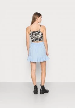 Monki Minirock - Blue Solid | Damen -Monki Verkäufe 2022 293a3678f42e42aab0b20a72bd7fc6de