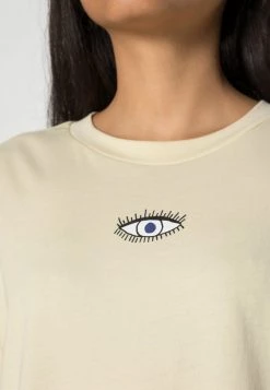 Monki Damen T-Shirt Print - Beige -Monki Verkäufe 2022 295e6ff40bc64a8e946a8c564f3d5b2e