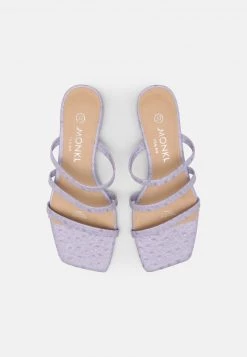 Monki Damen Pantolette Flach - Purple -Monki Verkäufe 2022 299ffe73d3004ec59a677a499dd91e77