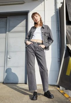 Monki Damen Schnürer - Black