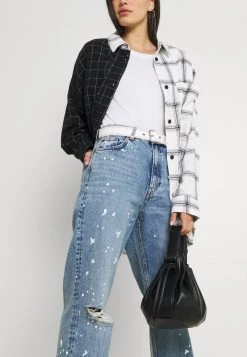 Monki Damen Jeans Straight Leg - Paint -Monki Verkäufe 2022 2a6207027c7b49dc9fb5977c5a558b31