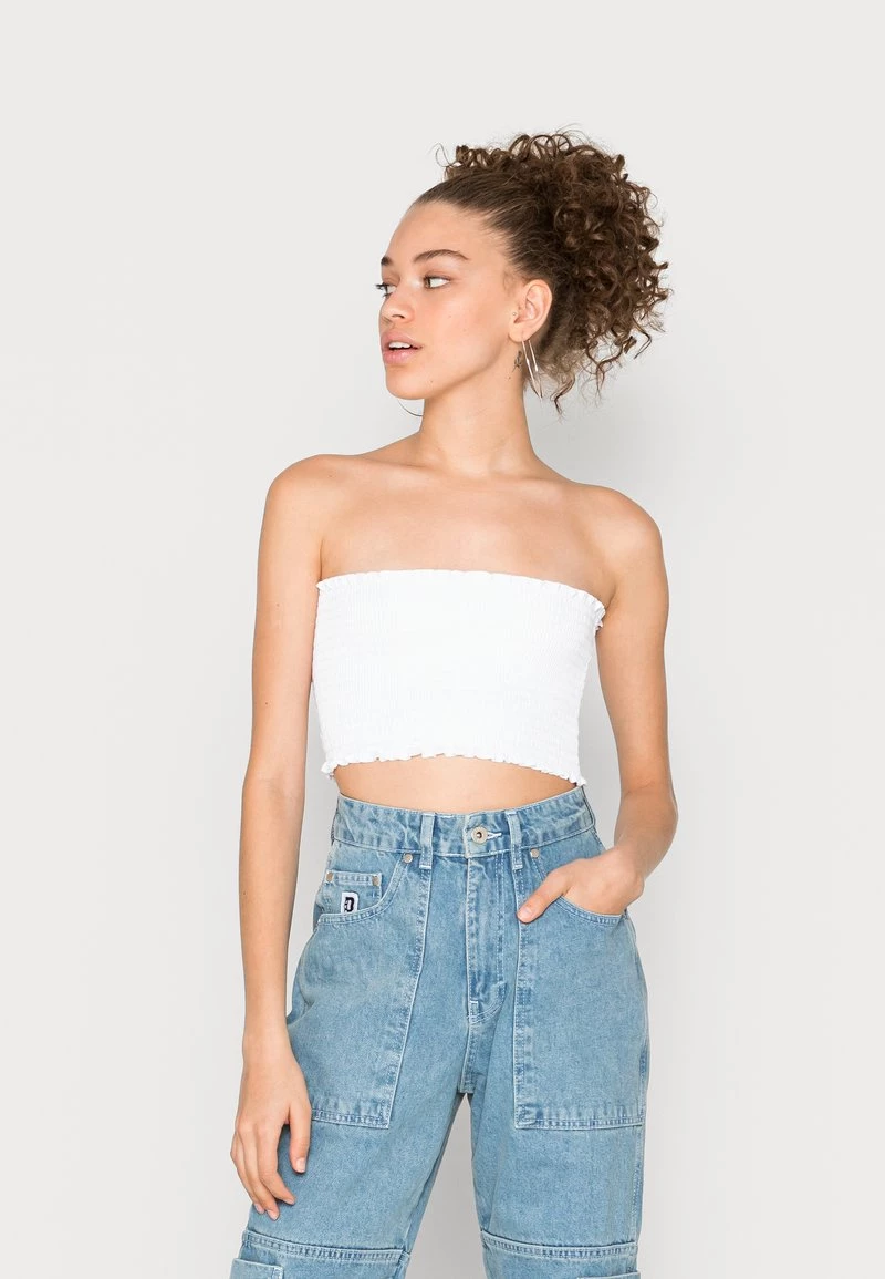 Monki Damen Top - White 1 Monki Damen Top - White