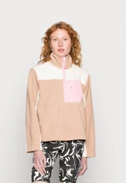 Monki Damen Fleecepullover - Pink