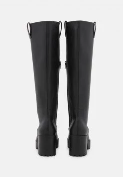 Monki SADIE BOOT VEGAN - Plateaustiefel - Black Dark | Damen -Monki Verkäufe 2022 2cd9f8ed6c9e4e01a11c26c5034c60b6