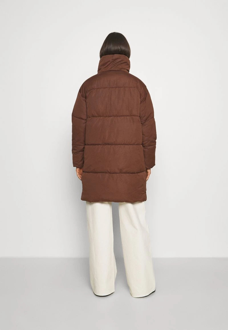 Monki Damen Wintermantel - Dark Unique Brown 3 Monki Damen Wintermantel - Dark Unique Brown – Bild 3