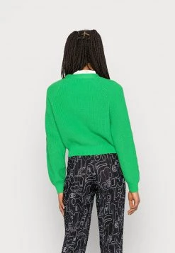Monki Damen Strickjacke - Green -Monki Verkäufe 2022 2de2505d746c4dd3b1273f7805538bfb
