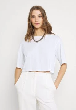 Monki Damen 2 PACK - T-Shirt Basic - White Light/yellow Light -Monki Verkäufe 2022 2e2f122765904ea39b753502dd33f4bd