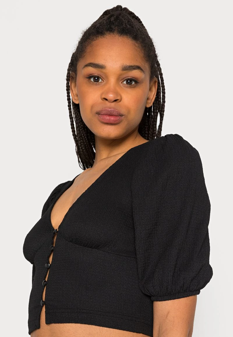 Monki Damen Bluse - Black Dark 5 Monki Damen Bluse - Black Dark – Bild 5