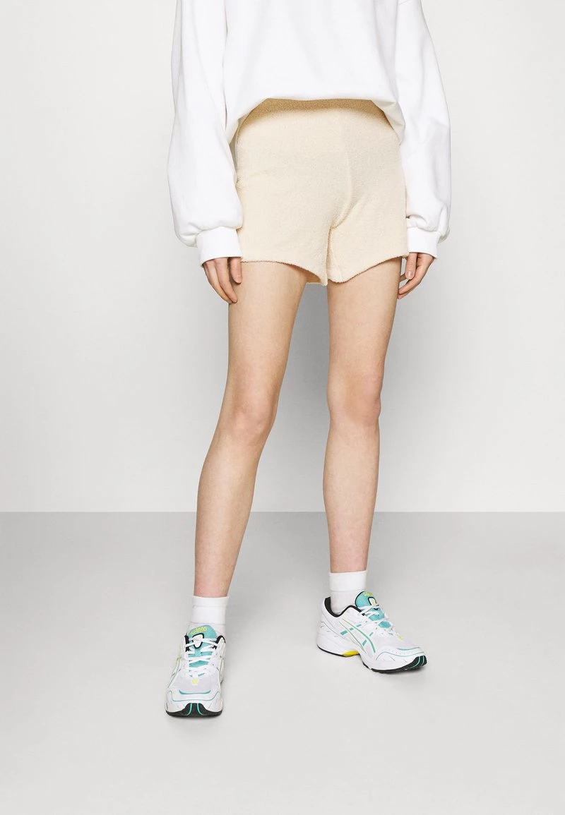 Monki Damen CALY - Shorts - Beige Light 1 Monki Damen CALY - Shorts - Beige Light