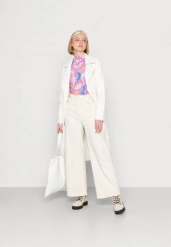 Monki Damen Langarmshirt - Lilac Purple Sketchy Purple -Monki Verkäufe 2022 30db3dd06f054e1281b01298cf642e43