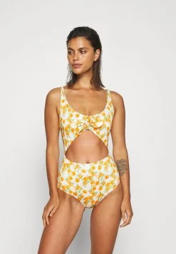 Monki Badeanzug - Orange | Damen