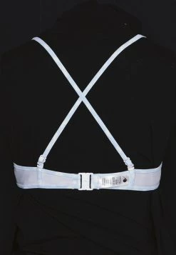 Monki Damen AZAMI BRA - Bikini-Top - Blue -Monki Verkäufe 2022 31605d81616f47abb8a51e2d900fec7b