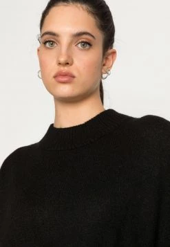 Monki Damen Strickkleid - Black -Monki Verkäufe 2022 320b3fc393f74e0e95ae469b3413a172