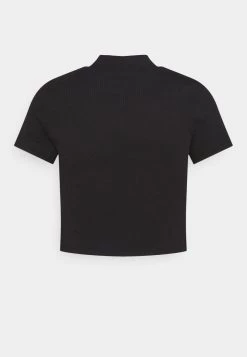 Monki Damen T-Shirt Basic - Black -Monki Verkäufe 2022 32884f64d1484e4b8511b5fd6273f9b9