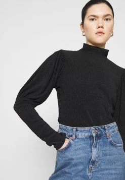 Monki Damen ROYE - Langarmshirt - Black -Monki Verkäufe 2022 333ca353894c401dadaa1ede48046445
