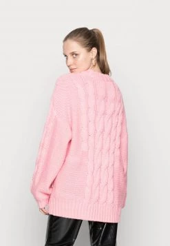 Monki Damen Strickpullover - Pink -Monki Verkäufe 2022 3377e9ba727f45229893eee60bededb4