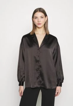 Monki Damen BLOUSE - Bluse - Black