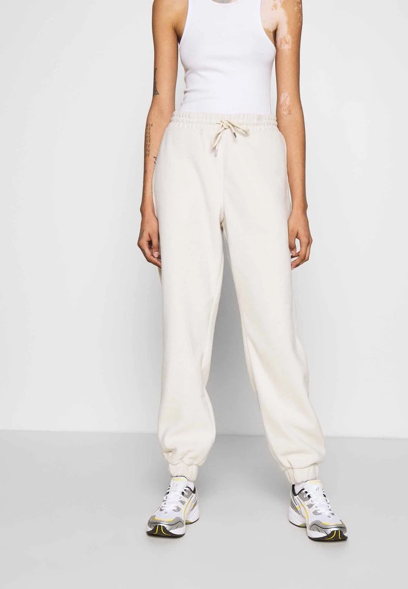 Monki Damen FANNY TROUSERS - Jogginghose - Beige 1 Monki Damen FANNY TROUSERS - Jogginghose - Beige