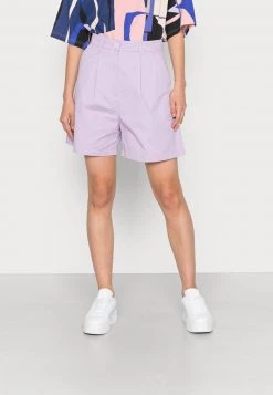 Monki Damen Shorts - Lilac Purple Light
