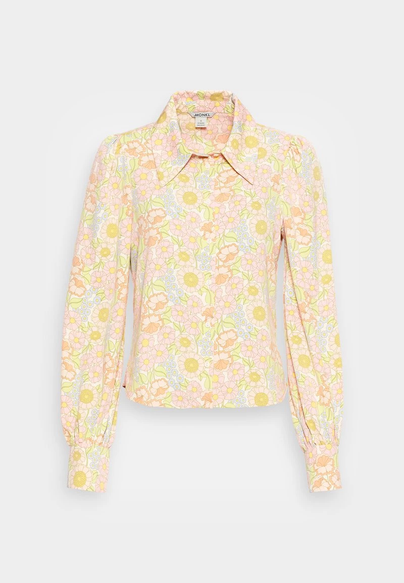 Monki Damen Hemdbluse - Retropastel 4 Monki Damen Hemdbluse - Retropastel – Bild 4