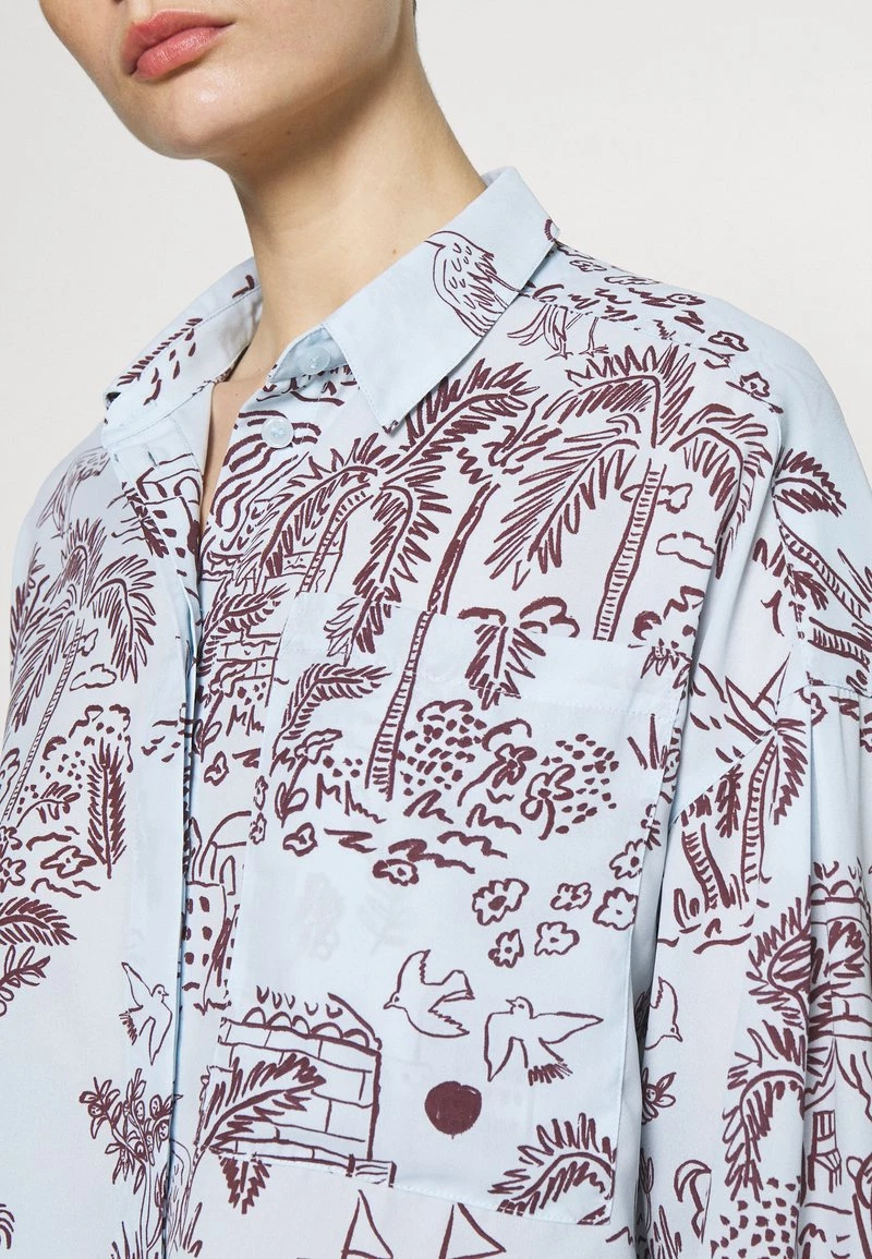 Monki Damen Hemdbluse - Summerinfrance 8 Monki Damen Hemdbluse - Summerinfrance – Bild 8