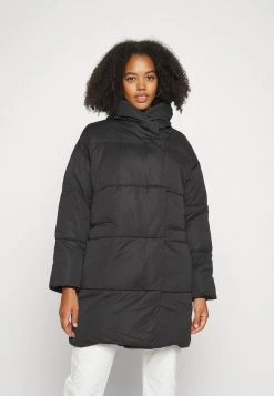 Monki Wintermantel - Black Dark | Damen